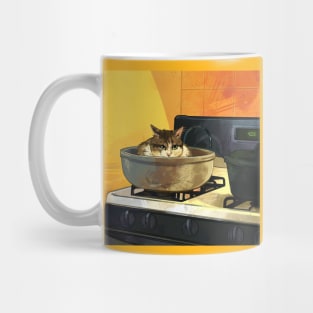 A new sleeping spot Mug